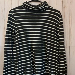 Madewell striped turtleneck